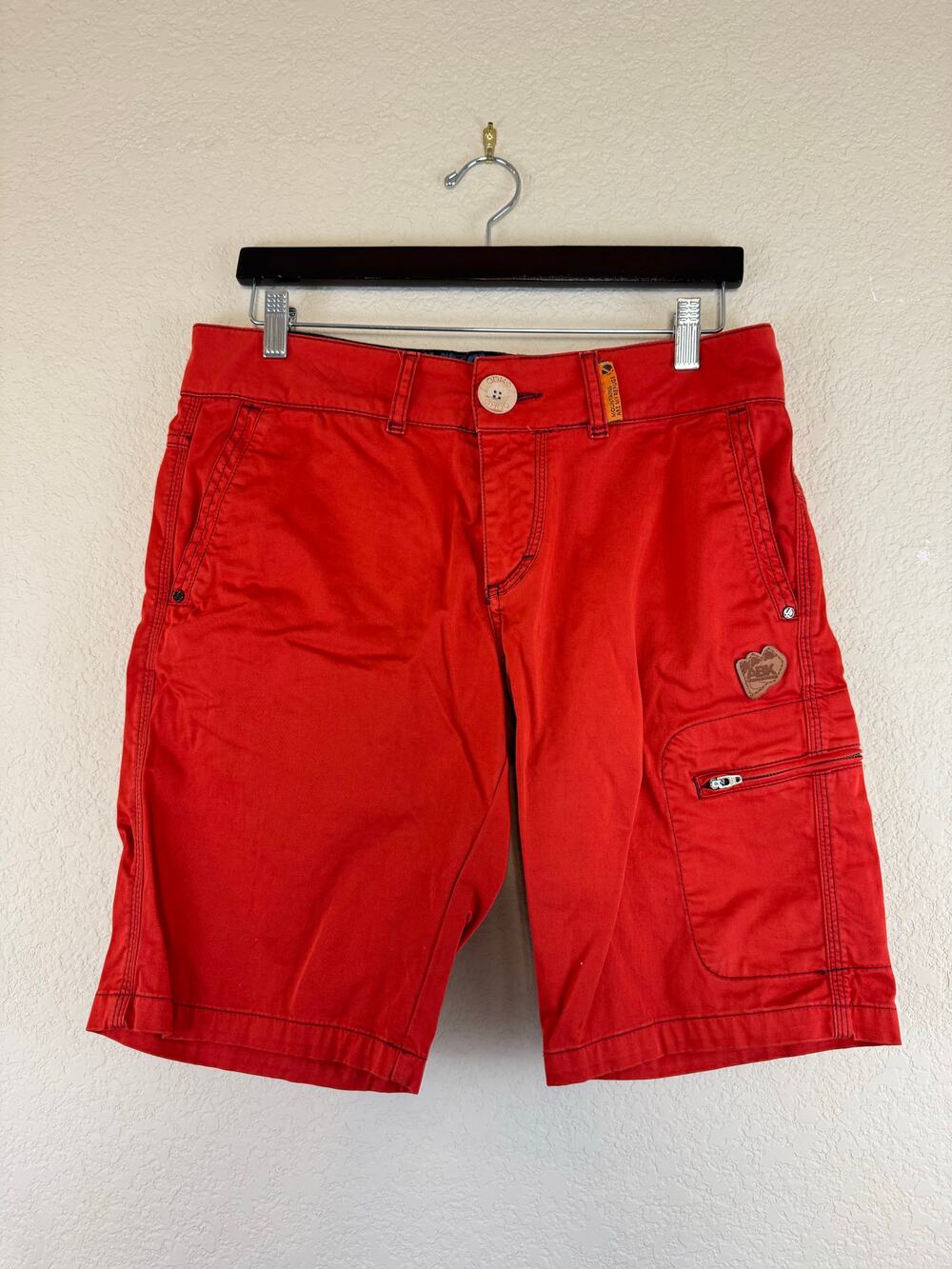 ABK Company France Shorts Mens L Moka Short Orange Outdoor Hiking Climbing